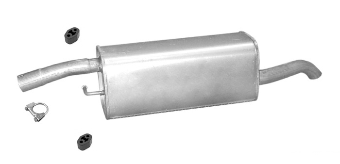 Endschalldämpfer FORD FUSION 1.4 TDCI TURBO Diesel Auspuff