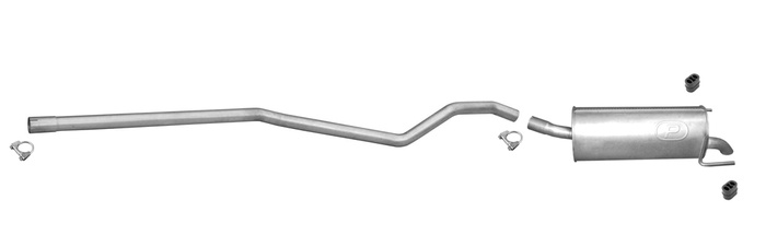 Auspuff für OPEL ASTRA H 1.3 CDTI Kombi für mit DPF Auspuffanlage