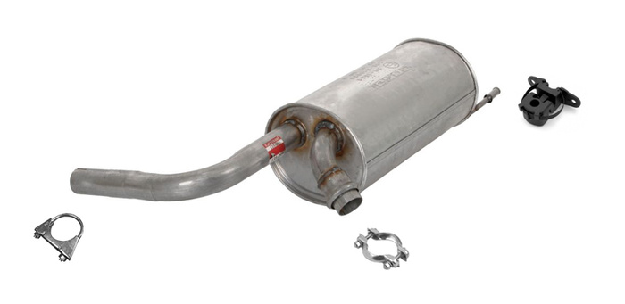 Endschalldämpfer für Fiat Scudo & Peugeot Expert & Citroen Jumpy 2007-2016