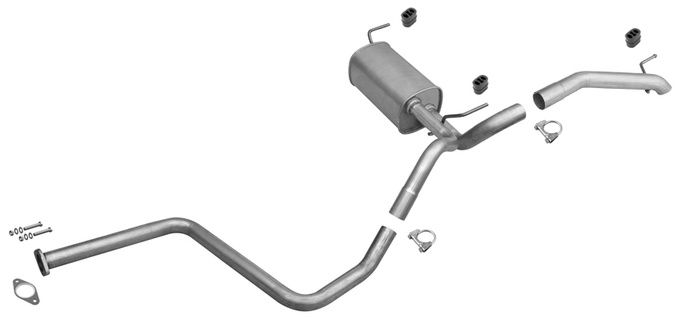 Auspuff für OPEL ASTRA J 1.7 CDTi Schrägheck / GTC Auspuffanlage
