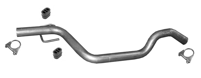 Rohr für OPEL ZAFIRA B 1.9 CDTi für mit DPF Auspuff Reparaturrohr